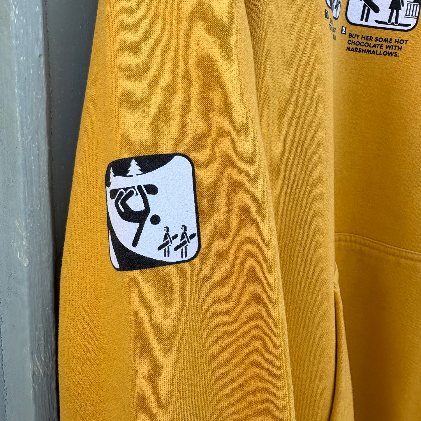 Vintage "Girls in the Snow" Hoodie - L